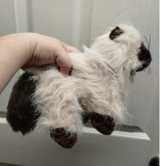 Ganz Webkinz Himalayan Cat Cream Brown Plush Stuffed Animal Kitty NO CODE - Picture 4 of 8